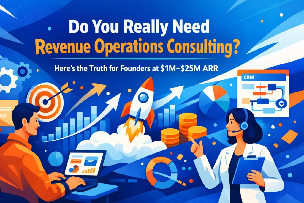 Do You Really Need Revenue Operations Consulting? Here’s the Truth for Founders at $1M–$25M ARR